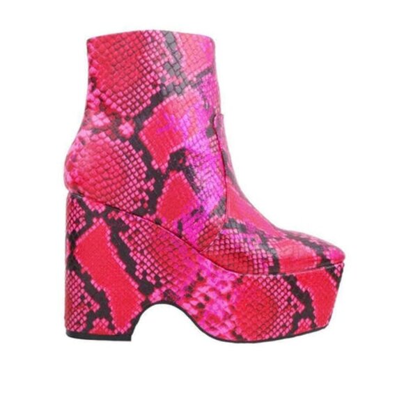 PRIVILEGED /" LANDSCAPE SNAKESKIN " Forever Fuschsia ( BRAND NEW !!!) - Picture 1 of 4